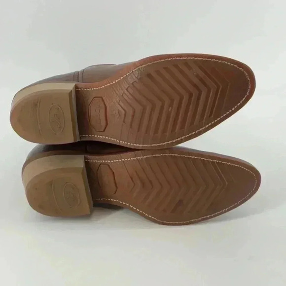 RED WING WOMEN'S HEELED BOOT IN PECAN BOUNDARY LEATHER - Picture 7 of 8